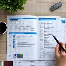 Un documento che rappresenta un piano di pulizia dettagliato