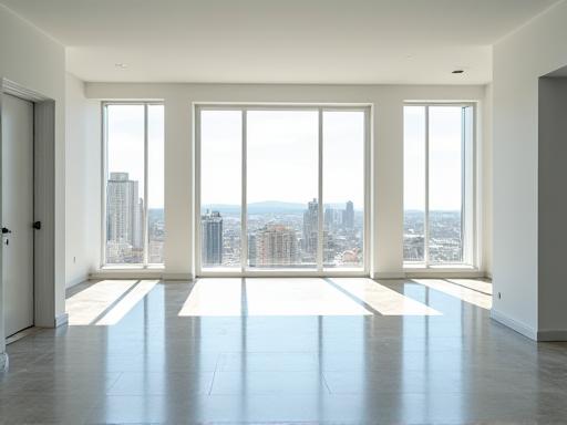 Spazio appena ristrutturato dopo un intervento di pulizia profonda